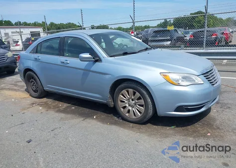 2014 Chrysler 200 Lx из США, поврежденный, VIN 1C3CCBAB0EN123635